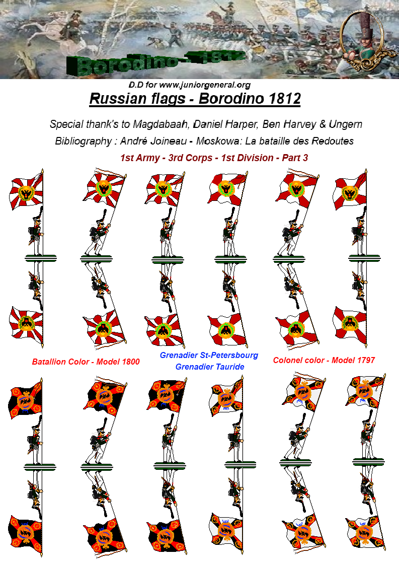 Russian Flags (Borodino 1812)